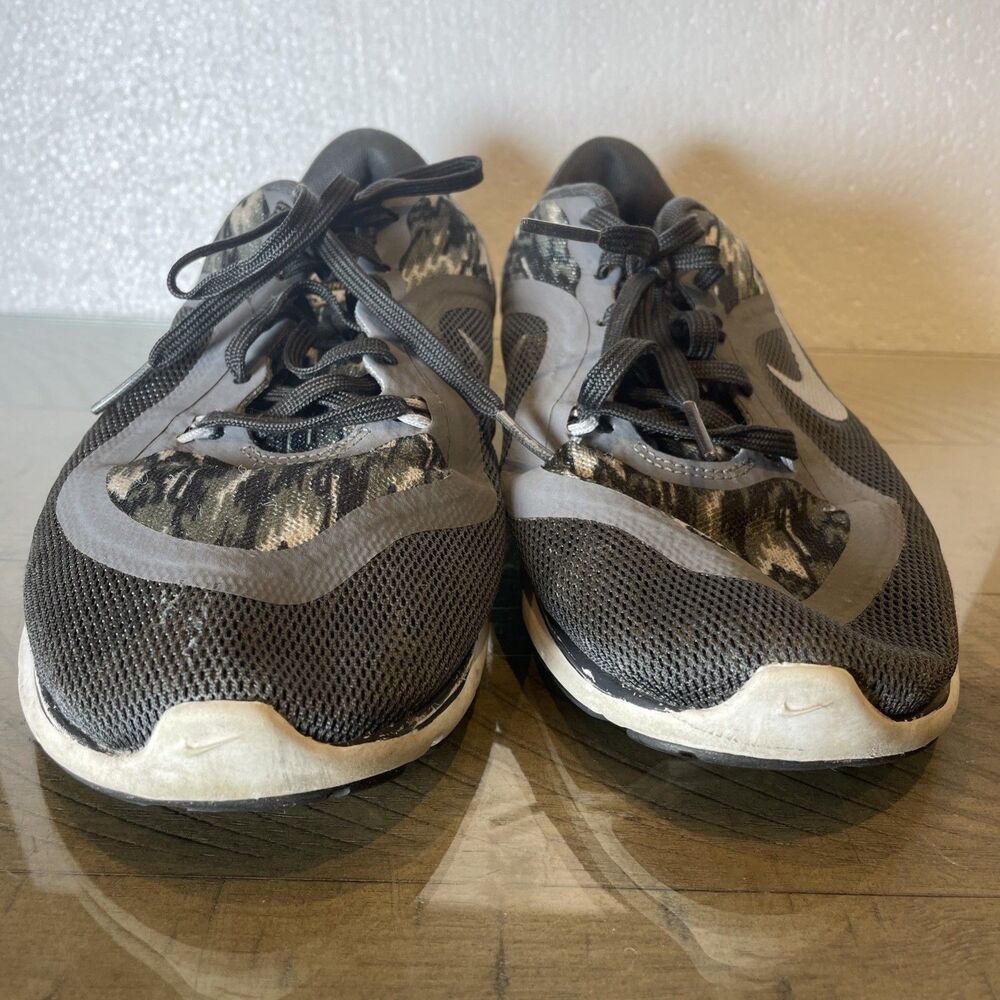 NIKE FLEX TR6 WOMENS SHOES GRAY/ CAMOFLOUGE SIZE 8 M - Picture 2 of 8